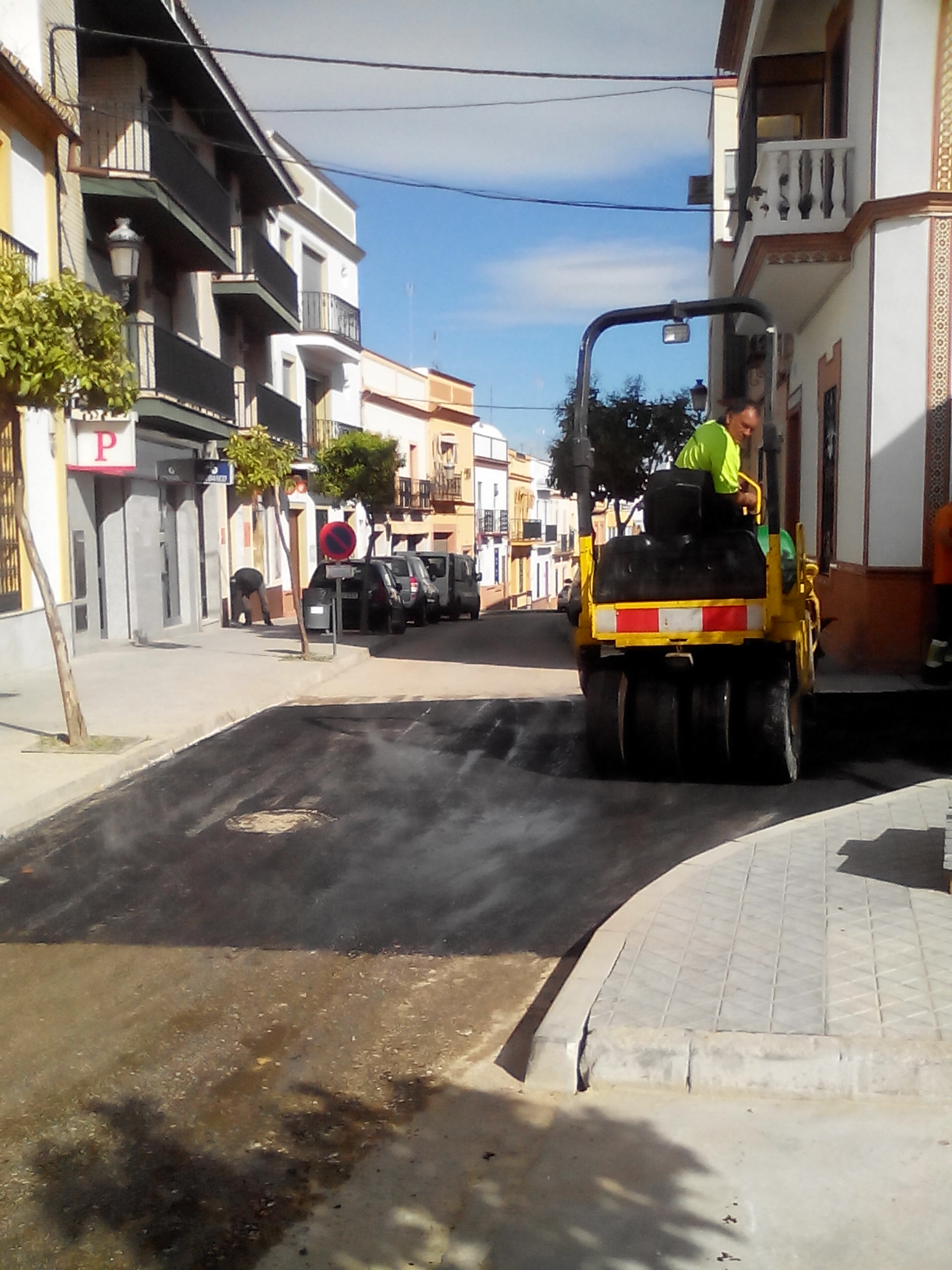 obra civil calle mairena del alcor sevilla praes 5