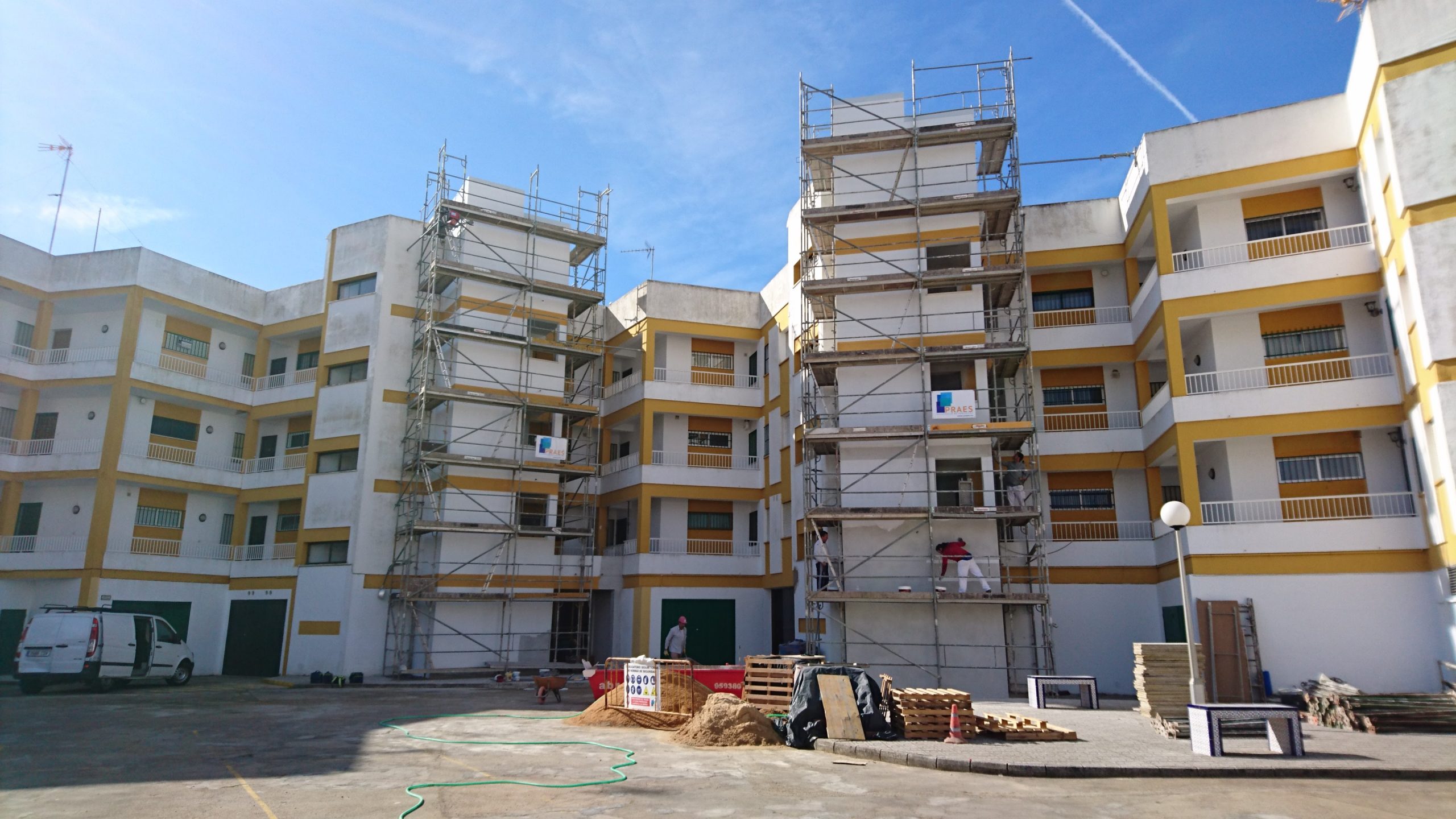 construccion ascensor en islantilla praes 3